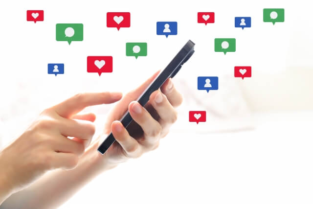 LINE活用 イメージ PC