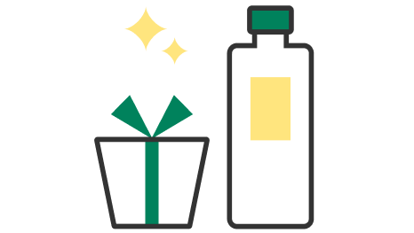 『あなただけのタイムセール』など顧客に合わせた特売をLINEで配信可能。特別価格やセール期間をカスタマイズ設定できます。メッセージ付きでの配信も可能です。